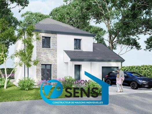 Terrain avec maison neuve à vendre 272 602 € 4 pièces 3 chambres 85 m² 503 m² de terrain Hargeville 78790