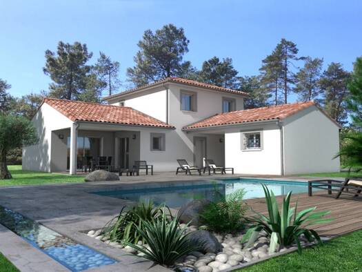 Terrain avec maison neuve à vendre 475 000 € 7 pièces 5 chambres 139 m² 1 466 m² de terrain Castelnou 66300
