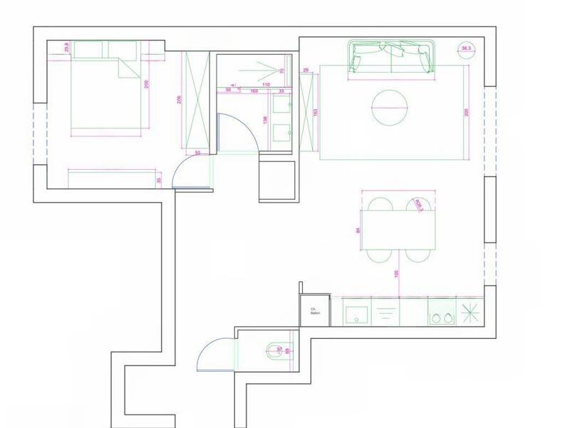 Maison à louer, 49m², PARIS 19E