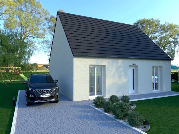 Terrain avec maison neuve à vendre 199 980 € 3 pièces 1 chambre 60,2 m² 456 m² de terrain Fouilloy 80800