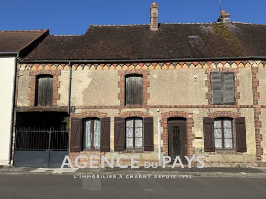 Maison à vendre 49 000 € 4 pièces 2 chambres 110 m² 660 m² de terrain Villeneuve les Genets 89350