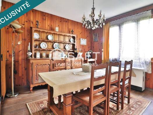 Maison de plain-pied à vendre 190 000 € 5 pièces 3 chambres 89 m² 357 m² de terrain Tucquegnieux 54640