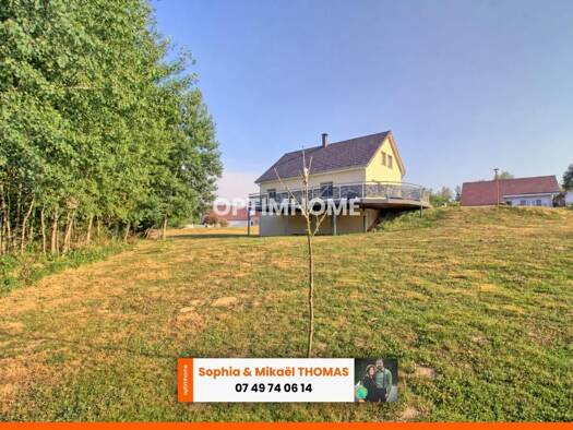 Maison à vendre - Première occupation 310 000 € 6 pièces 5 chambres 116 m² 1 376 m² de terrain Mont-sous-Vaudrey 39380