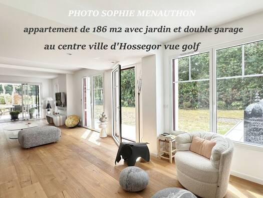 Appartement à vendre 2 232 000 € 6 pièces 4 chambres 186 m² RDC Hossegor Soorts-Hossegor 40150