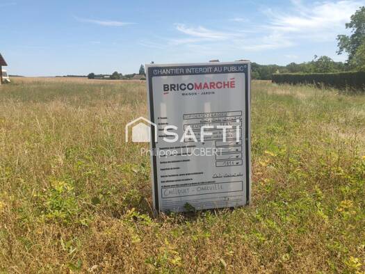 Terrain constructible à vendre 65 000 € 936 m² de terrain Caillouet-Orgeville 27120