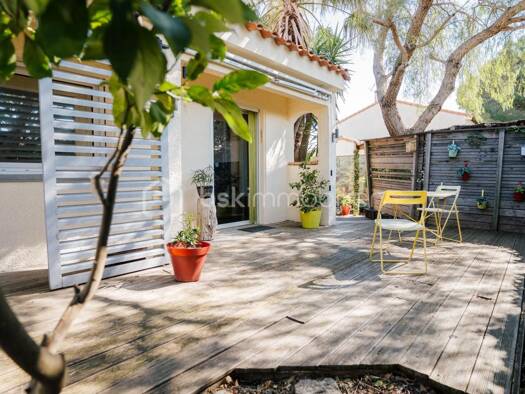 Maison de plain-pied à vendre 299 000 € 4 pièces 3 chambres 89 m² 398 m² de terrain Montescot 66200