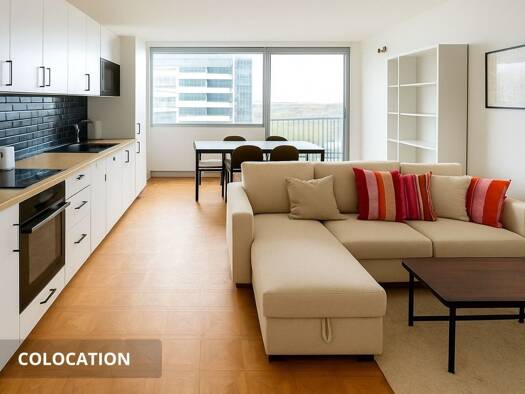 Colocation à louer 580 € 5 pièces 2 chambres 81,2 m² Étage 11/13 Avenue Nationale Massy 91300