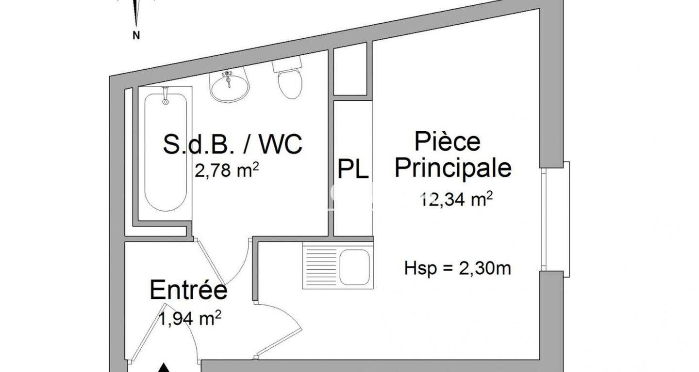 Maison à louer, 17m², VALENCE