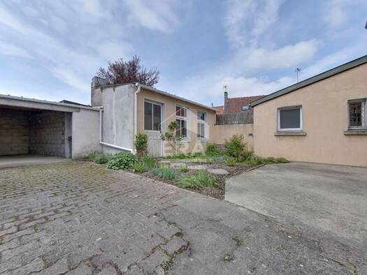 Maison à vendre 188 300 € 3 pièces 2 chambres 76 m² 185 m² de terrain Plaine de l'Egise-Plaine Magnier Berck 62600