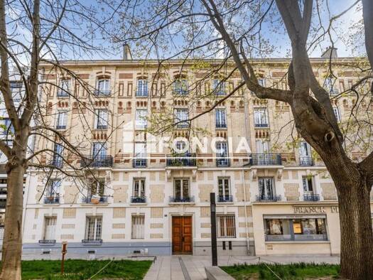 Appartement à vendre 500 000 € 3 pièces 2 chambres 61 m² Étage 2/5 Bibliothèque Municipale Montrouge 92120