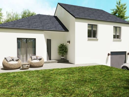 Terrain avec maison neuve à vendre 264 100 € 4 pièces 3 chambres 85 m² 9 300 m² de terrain Laussonne 43150