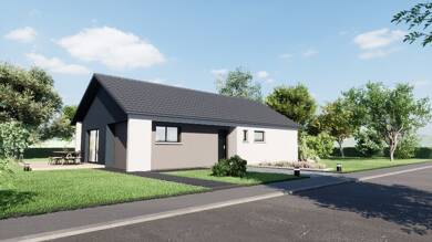 Maison neuve à vendre 365 573 € 4 pièces 3 chambres 90 m² 525 m² de terrain Sud Est Wittenheim 68270