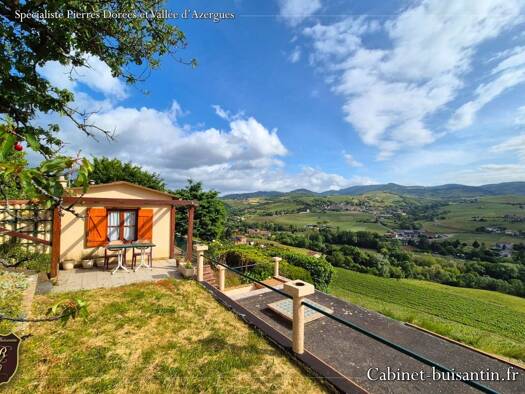 Maison à vendre 106 000 € 2 pièces 1 chambre 22 m² 1 311 m² de terrain Ternand 69620