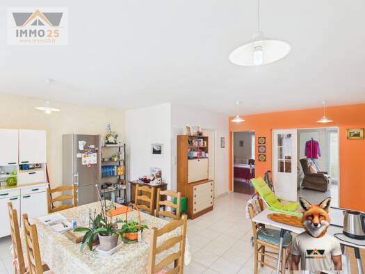 Appartement à vendre 159 000 € 3 pièces 1 chambre 71 m² RDC Thise 25220