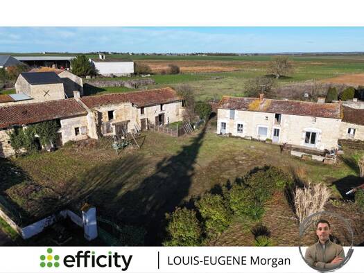 Ferme à vendre 73 000 € 5 pièces 3 chambres 82,5 m² 2 374 m² de terrain Messemé 86200
