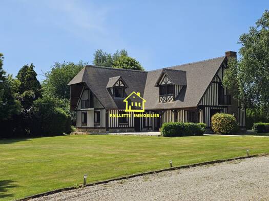 Maison à vendre 730 000 € 7 pièces 5 chambres 261 m² 7 028 m² de terrain Criquetot-l'Esneval 76280