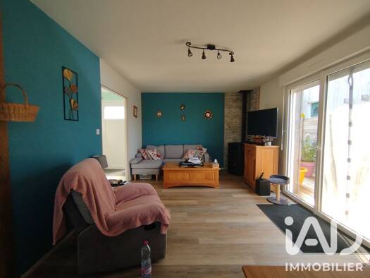 Maison de plain-pied à vendre 122 000 € 3 pièces 2 chambres 50,83 m² 186 m² de terrain Saint-Gravé 56220