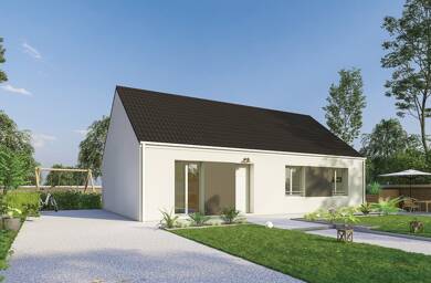 Maison de plain-pied à vendre 273 000 € 4 pièces 3 chambres 88 m² 351 m² de terrain Évry-Grégy-sur-Yerre 77166