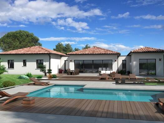 Terrain avec maison neuve à vendre 382 000 € 7 pièces 5 chambres 162 m² 704 m² de terrain Arthès 81160