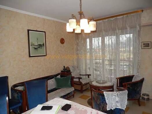 Appartement en viager occupé Bouquet 109 000 € 3 pièces 2 chambres 68,5 m² Étage 5/7 Carei-Monti Menton 06500