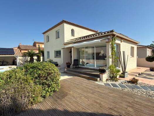 Villa à vendre 435 000 € 4 pièces 3 chambres 115 m² 492 m² de terrain Latour-Bas-Elne 66200