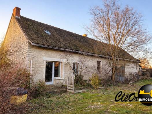 Maison de plain-pied à vendre 199 000 € 4 pièces 2 chambres 118 m² 1 172 m² de terrain Saint-Marcel 71380