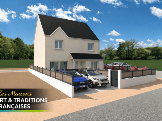 Terrain avec maison neuve à vendre 274 000 € 5 pièces 3 chambres 110 m² Montlhéry 91310
