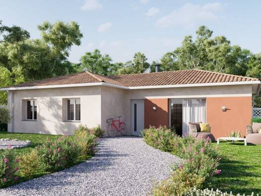 Terrain avec maison neuve à vendre 213 000 € 4 pièces 3 chambres 90 m² 6 910 m² de terrain Thermes-Magnoac 65230