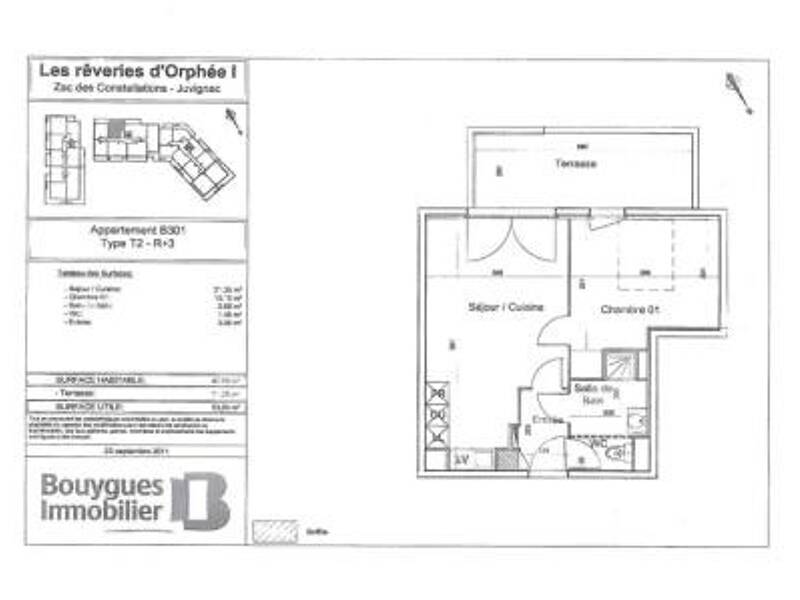 Maison à louer, 43m², JUVIGNAC