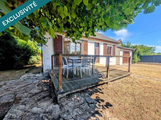 Maison à vendre 90 000 € 4 pièces 2 chambres 76 m² 583 m² de terrain Palinges 71430