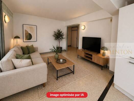 Appartement à vendre 205 000 € 3 pièces 2 chambres 54 m² Étage 2/6 Bioves-Casino Menton 06500