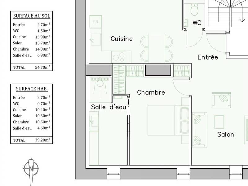 Maison à vendre, 39m², EPINAL