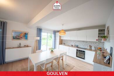Maison à vendre - Neuf 387 000 € 5 pièces 3 chambres 150 m² 1 400 m² de terrain Goulven 29890