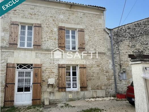 Maison à vendre 147 000 € 4 pièces 2 chambres 137 m² 1 678 m² de terrain Grandjean 17350