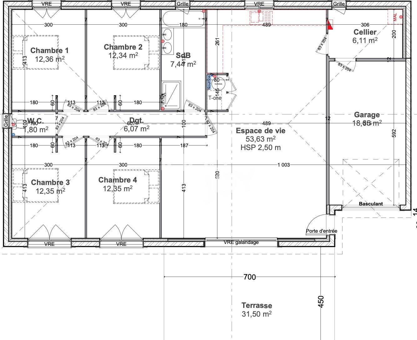 Maison à vendre, 124m², L'ISLE EN DODON