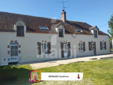 Maison à vendre 252 000 € 6 pièces 4 chambres 186 m² 14 508 m² de terrain Chabris 36210
