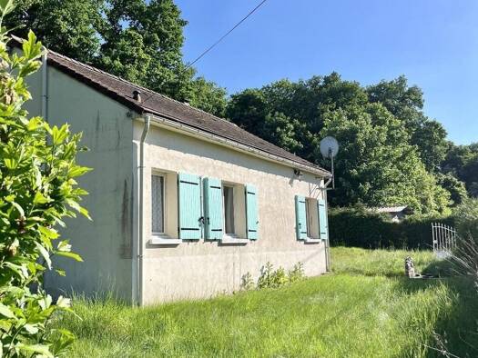 Maison de plain-pied à vendre 90 000 € 3 pièces 1 chambre 70 m² 1 802 m² de terrain Gommecourt 78270