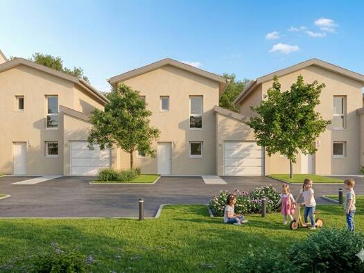 Villa à vendre - neuf 285 000 € 4 pièces 3 chambres 92,6 m² dès le 30/06/2027 Guéreins 01090