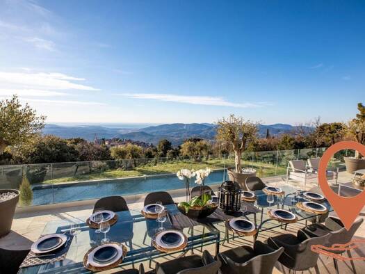Villa en viager libre Bouquet 2 810 000 € 9 pièces 7 chambres 619,6 m² 6 600 m² de terrain Cabris 06530