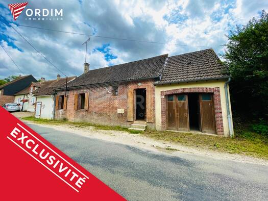 Maison à vendre 69 000 € 4 pièces 2 chambres 85 m² 618 m² de terrain Saint Fargeau 89170