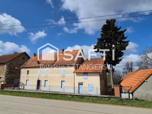 Ferme à vendre 158 000 € 6 pièces 5 chambres 160 m² 5 950 m² de terrain Miremont 63380