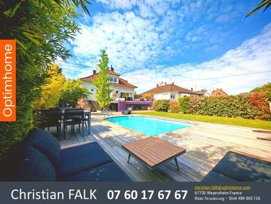 Maison à vendre 595 000 € 8 pièces 4 chambres 233 m² 701 m² de terrain Weyersheim 67720