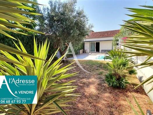 Maison à vendre 253 200 € 3 pièces 2 chambres 80 m² 306 m² de terrain Est Cabestany 66330