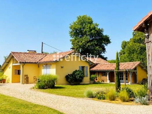 Maison de ville à vendre 390 000 € 6 pièces 3 chambres 122 m² 15 000 m² de terrain Lacquy 40120