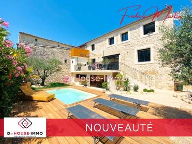 Maison à vendre 548 000 € 5 pièces 4 chambres 120 m² 357 m² de terrain Uzes 30700