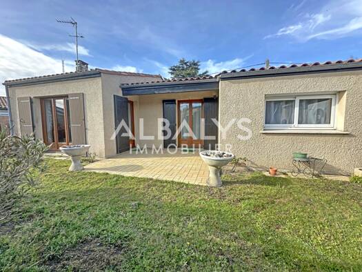 Maison de plain-pied à vendre 250 000 € 4 pièces 3 chambres 86 m² 343 m² de terrain Libourne 33500