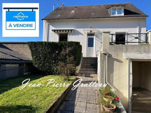 Maison de ville à vendre 136 500 € 5 pièces 3 chambres 175 m² 440 m² de terrain Centre Sud Châtellerault 86100