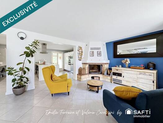 Maison à vendre 560 000 € 9 pièces 5 chambres 195 m² 607 m² de terrain Poirier-Marlé Morangis 91420