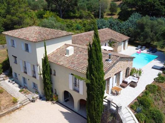 Villa à vendre 2 295 000 € 10 pièces 8 chambres 350 m² 7 500 m² de terrain Ouest Peymeinade 06530