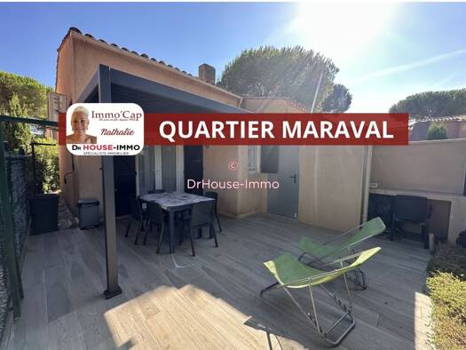 Maison de plain-pied à vendre 264 900 € 3 pièces 2 chambres 47,37 m² Le Cap d'Agde Agde 34300